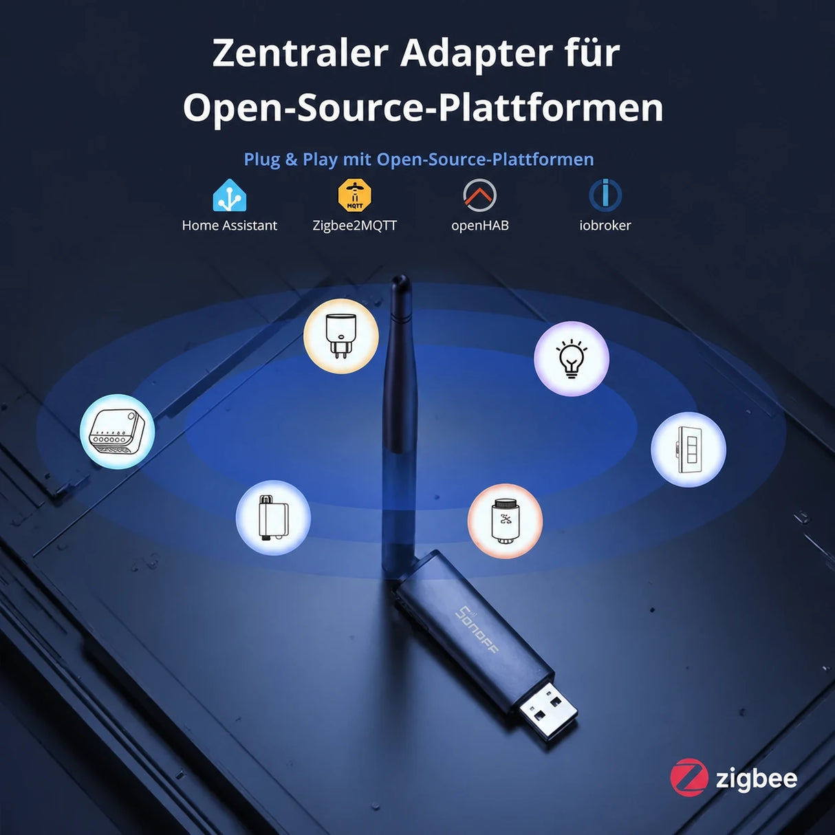 Sonoff Dongle Plus MG24 | USB-Dongle Zigbee/Thread