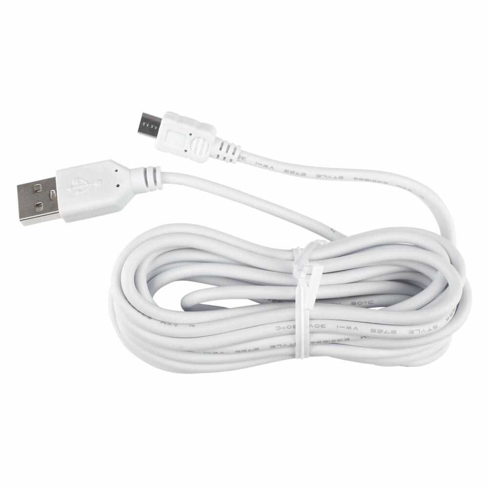 USB A and Micro B USB cable, 3 m