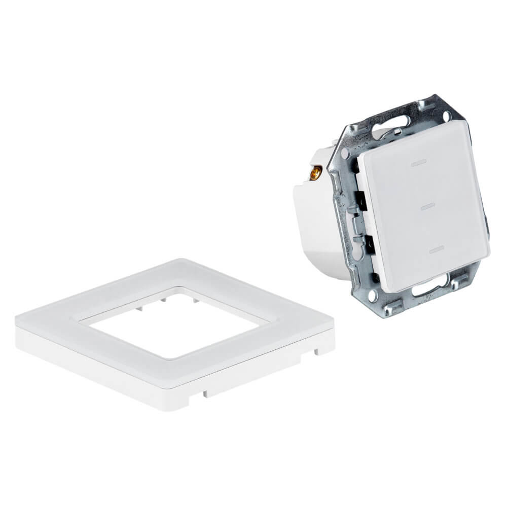 SIRO Smart 3 Kanal Lichtschalter Venus weiß