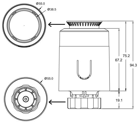 SIRO Smart ZigBee Thermostat