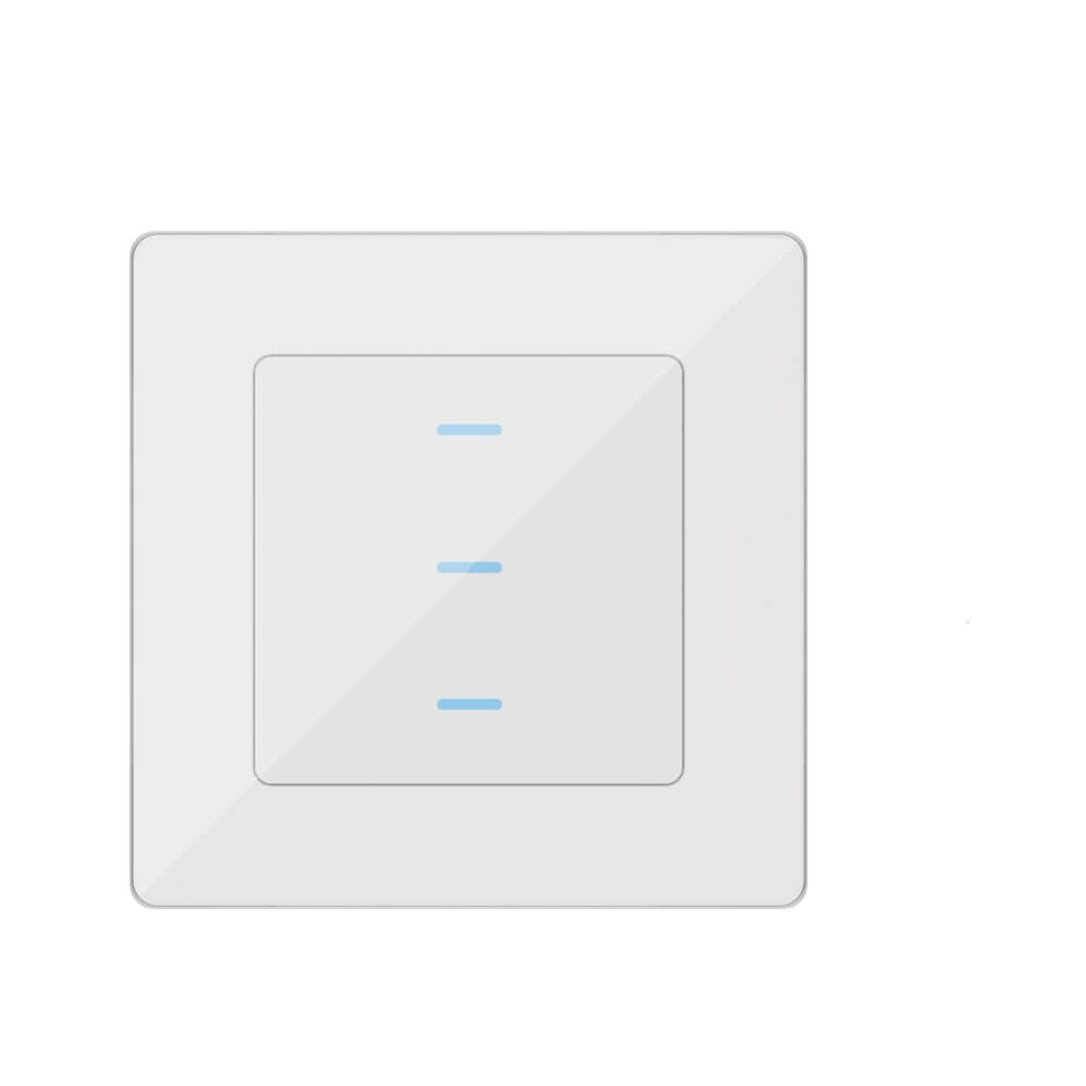 SIRO Smart 3 Kanal Lichtschalter Venus weiß