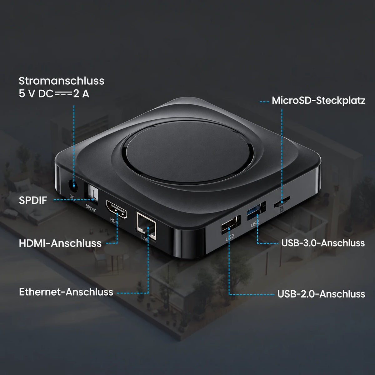 Smart Home Zentrale – Home Assistant vorinstalliert