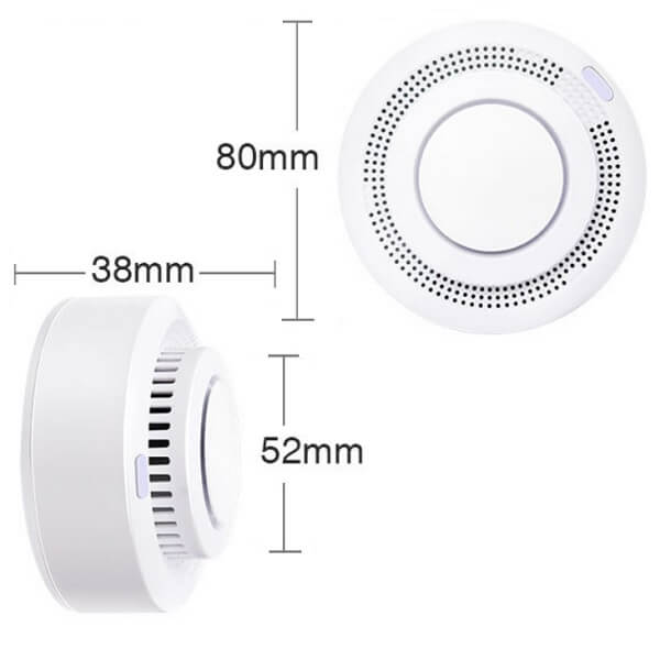 SIRO Wi-Fi smoke detector 2-pack
