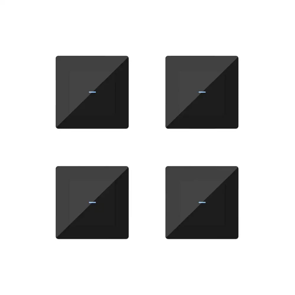 SIRO Smart Light Switch Venus Black 4-Pack