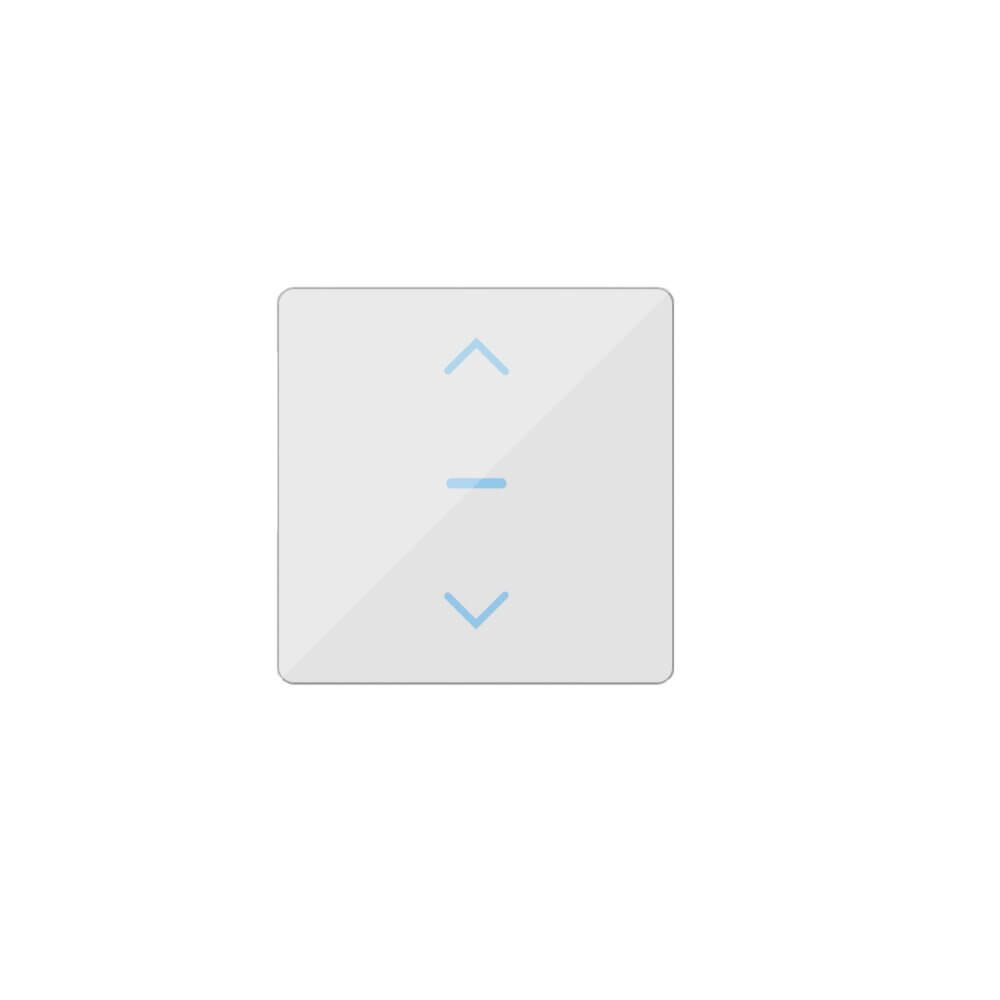 Glasabdeckung Rollladenschalter Venus