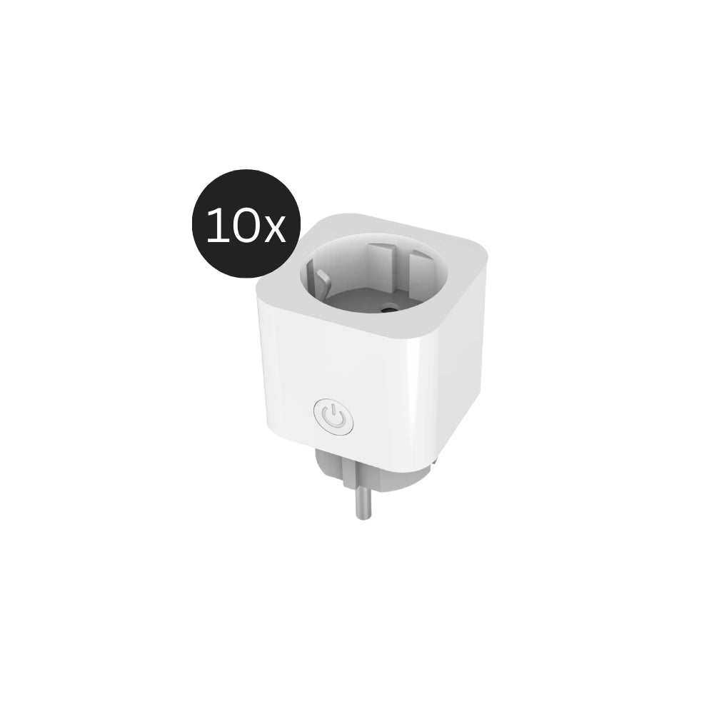 Steckdosenadapter 10er-Vorteilspaket