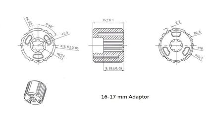 SIRO RF Akku Rollomotor