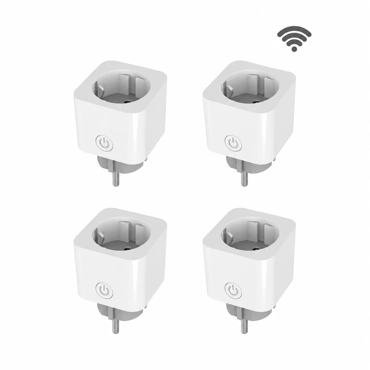 Smart Steckdosenadapter 4er-Vorteilspaket