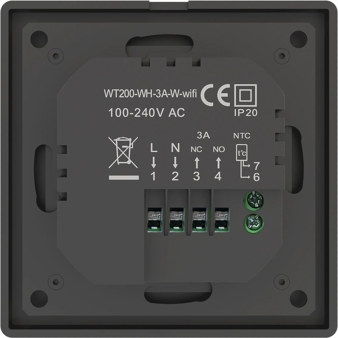 SIRO Smart Raumthermostat Venus Pro schwarz