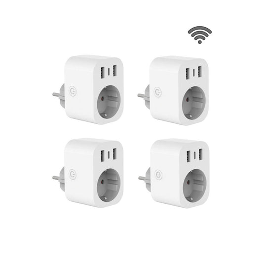 SIRO Smart Steckdosenadapter mit USB Typ C Vorteilspaket