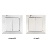 SIRO Smart 2-Channel Light Switch, Mercury, Pure White